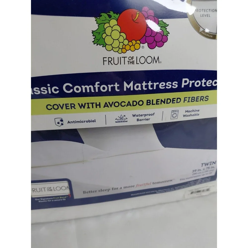 Fruit Of The Loom Mattress Protector Twin
